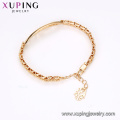 75446 xuping charme de ouro moda jóias pulseiras pulseira de mulheres